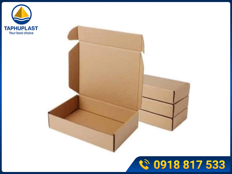 Hộp giấy carton nắp gài